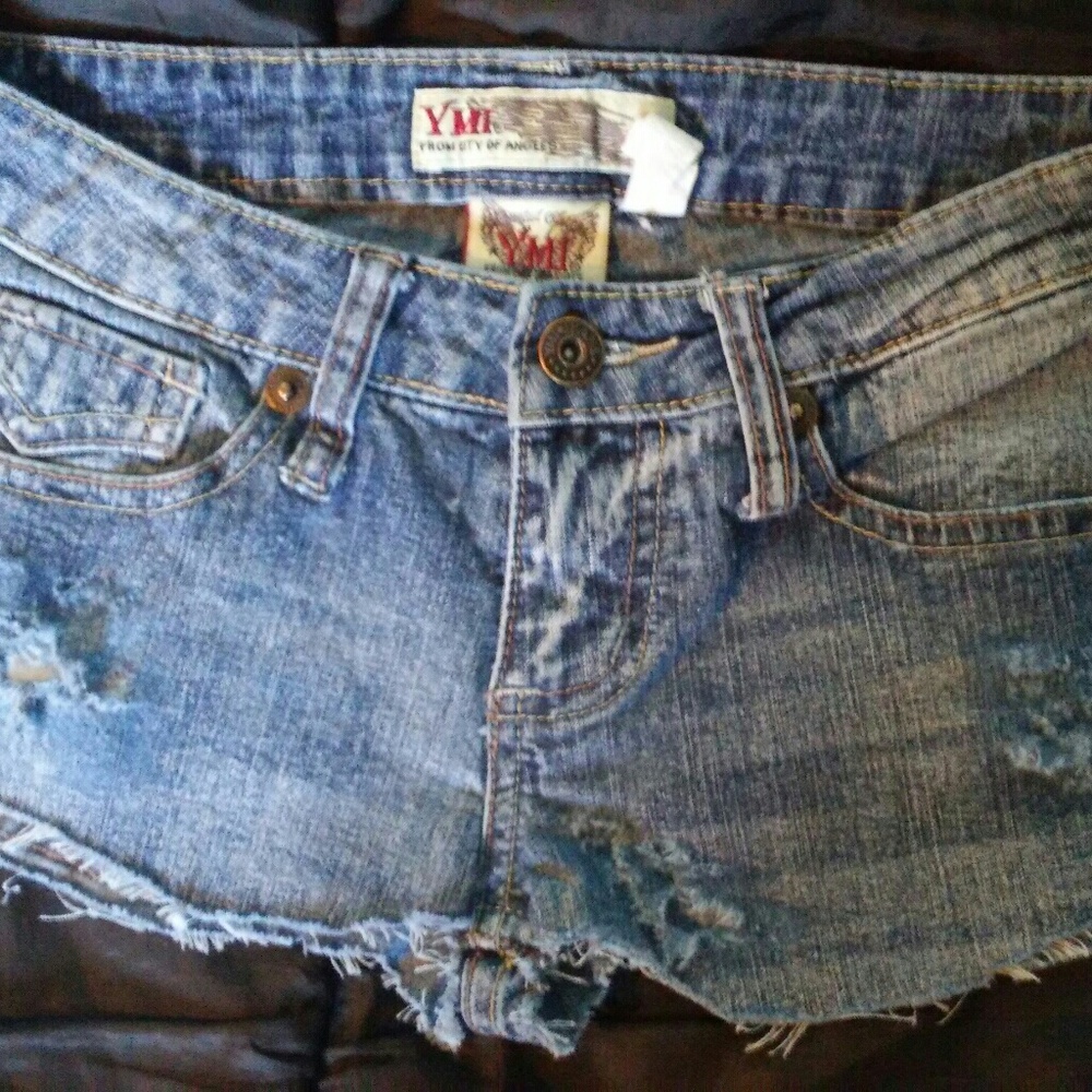 YMI Distressed jeans, sz 0